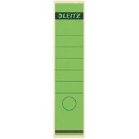 Leitz rugetiketten, zelfklevend, ft 6,1 x 28,5 cm, pak van 10 stuks, groen - thumbnail