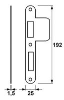 SLUITPLAAT ROND 7425258172EL - thumbnail