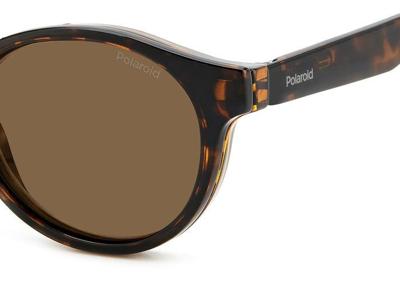 Leesbril Polaroid PLD0031 Met Zonneclip-Havanna-+1.50 Leesbril Polaroid PLD0031 Met Zonneclip-Havanna-+1.50