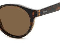 Leesbril Polaroid PLD0031 Met Zonneclip-Havanna-+1.50 - thumbnail