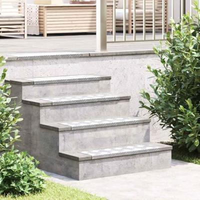 VidaXL Trap tread rechthoekig 15 pcs zilver 60 x 18 cm aluminium