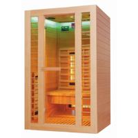 Badstuber Safir infrarood sauna 120x105cm 2 persoons - thumbnail