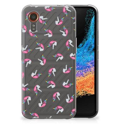 TPU bumper voor Samsung Galaxy Xcover 7 Unicorns TPU bumper voor Samsung Galaxy Xcover 7 Unicorns