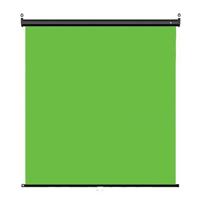 StudioKing Wand Pull-Down Green Screen FB-180200WG 180x200 cm Chroma Groen - thumbnail