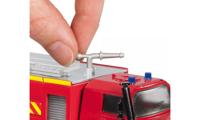 Siku Mercedes Zetros 2733 Duitse brandweerwagen rood (2109) - thumbnail
