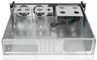 iStar D Value D-213-MATX 2U Rackmount Server Chassis (zwart) - thumbnail