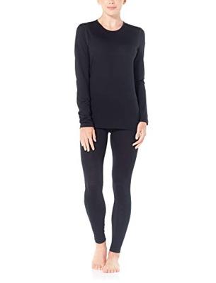 Icebreaker 200 Oasis Thermobroek Dames Black L