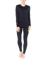 Icebreaker 200 Oasis Thermobroek Dames Black L - thumbnail