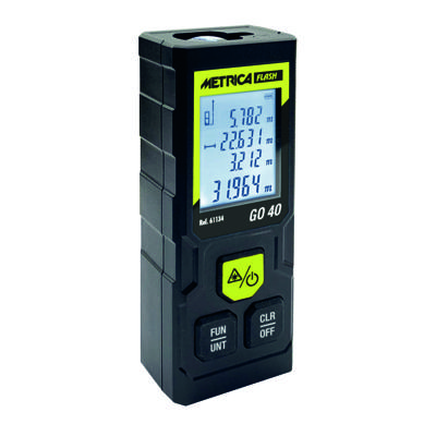 Metrica MET611348 Laserafstandsmeter | Flash | Go40 - MET611348