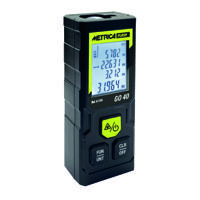 Metrica MET611348 Laserafstandsmeter | Flash | Go40 - MET611348 - thumbnail