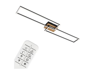 Briloner Plafondlamp (rechthoekig (hout)) Briloner Plafondlamp (rechthoekig (hout))