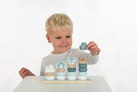 Label Label Stapelringen blauw - thumbnail