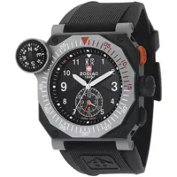 Horlogeband Zodiac ZO8500 Rubber Zwart 24mm - thumbnail