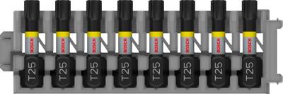 Bosch Accessories 2608522381 2608522381 TX-bit Aandrijving: 1/4 (6,3 mm) Uitvoering: TX TX 25 25 mm