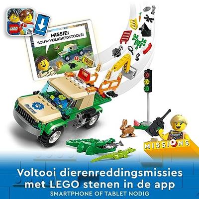 Lego City 60353 Missions Wilde Dieren Reddingsmissies