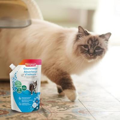 Beaphar Geurvreter korrels voor kattenbak (400 g) 3 verpakkingen