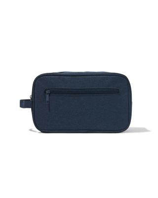 HEMA Toilettas blauw 12x27x16