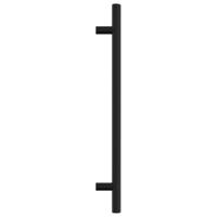 Handvatten 20 st 192 mm roestvrij staal zwart - thumbnail