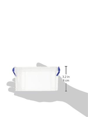 Really Useful Box 0,7 liter, transparant Really Useful Box 0,7 liter, transparant