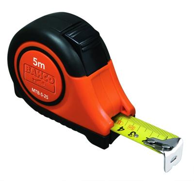 Bahco rolmaat 8mtr 25mm magnetisch