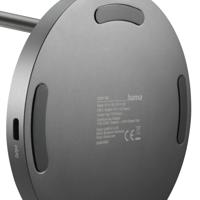 Hama 00201738 Inductie lader 3 A Uitgangen Qi-standaard Zwart - thumbnail