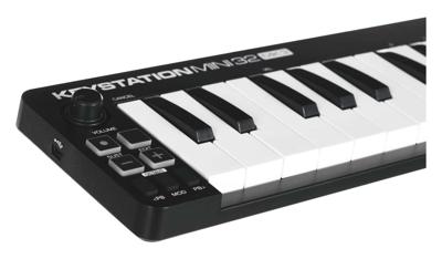 M-AUDIO Keystation Mini 32 MK3 MIDI toetsenbord 32 toetsen USB Zwart, Wit