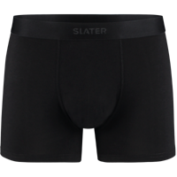 Slater Bamboo Boxer Shorts (two pack) Black (art 8820) - thumbnail