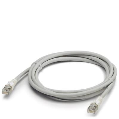 Phoenix Contact 2891385 RJ45 Netwerkkabel, patchkabel CAT 6 S/UTP 1.00 m Grijs Snagless 10 stuk(s)