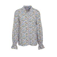 anytime blouse met all-over print wit/multi - thumbnail