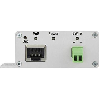 Renkforce RF-3395610 Netwerkuitbreiding 2-draads Reikwijdte (max.): 300 m 1 stuk(s) 200 MBit/s Met PoE-functie