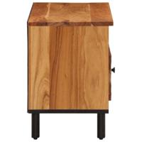 Tv-meubel 80x33x46 cm massief acaciahout - thumbnail