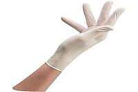 Sibel Nails Manicure Clean All White Latex Glove M 100Stuks - thumbnail
