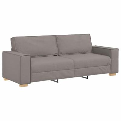 3-zitsbank Taupe 180 cm Stof