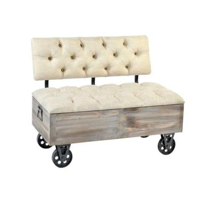 DKD Home Decor Bruin polyester Sapin (101 x 51 x 77 cm)