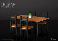 Diorama Props Series Dining Table Set - thumbnail