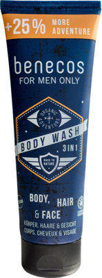 Benecos For Men Only 3-in-1 Bodywash Benecos For Men Only 3-in-1 Bodywash