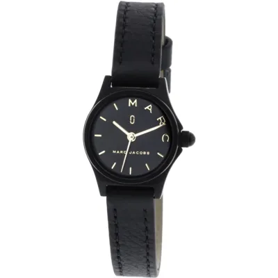 Horlogeband Marc by Marc Jacobs MJ1627 Leder Zwart 10mm Horlogeband Marc by Marc Jacobs MJ1627 Leder Zwart 10mm