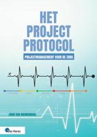 Het Projectprotocol - Projectmanagement voor de Zorg - John van Rouwendaal - ebook - thumbnail