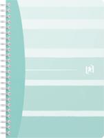 Oxford Iconics spiraalblok, ft A5, 120 bladzijden, gelijnd, zeegroen - thumbnail