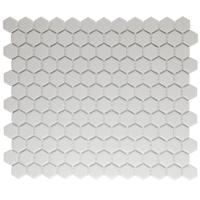 Mozaiek London Hexagon Super Wit 2,3x2,6 - thumbnail
