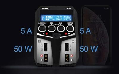 SkyRC T100 DUO lader SkyRC T100 DUO lader