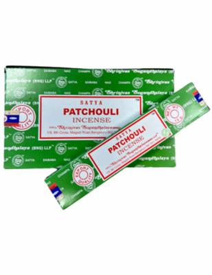 Satya Wierook Patchouli Agarbatti (12 pakjes)