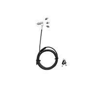 Dicota D31700 kabelslot Zwart, Zilver 2 m - thumbnail