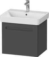 Wastafelkast Duravit No.1 Met 1 Lade 54x42.6x47.8 cm Met Geïntegreerde Greep Mat Grafiet Duravit - thumbnail
