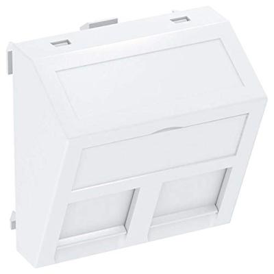 OBO Bettermann 6119244 Afdekking Datatechniekdrager (b x h x d) 45 x 45 x 26 mm 1 stuk(s) Wit