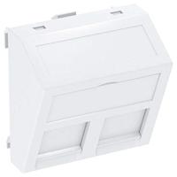 OBO Bettermann 6119244 Afdekking Datatechniekdrager (b x h x d) 45 x 45 x 26 mm 1 stuk(s) Wit - thumbnail