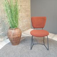 Eetkamerstoel | Unique | Industrieel | 48,5 x 48,5 x 48,5 cm - thumbnail