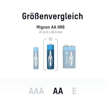 Ansmann FR06 AA batterij (penlite) Lithium 2850 mAh 1.5 V 8 stuk(s)