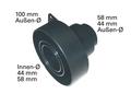 Metabo 0910058010 Multi Afzuigadapter Geschikt voor slangaansluiting: 100 mm, 44 mm, 58 mm