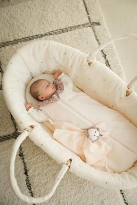 Babywieg van ENVIE DE FRAISE van natuurlijke gevlochten vezels